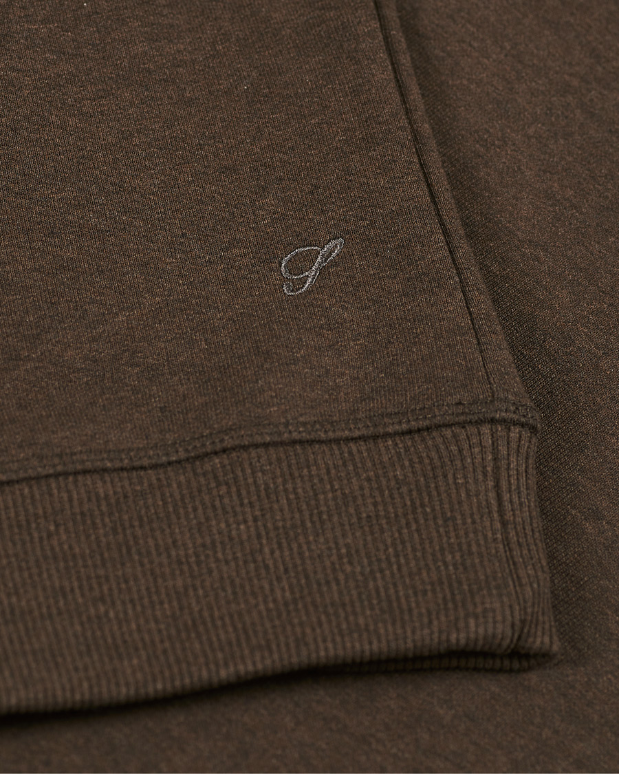 Herre | Trøjer | Stenströms | Cotton College Hoodie Brown