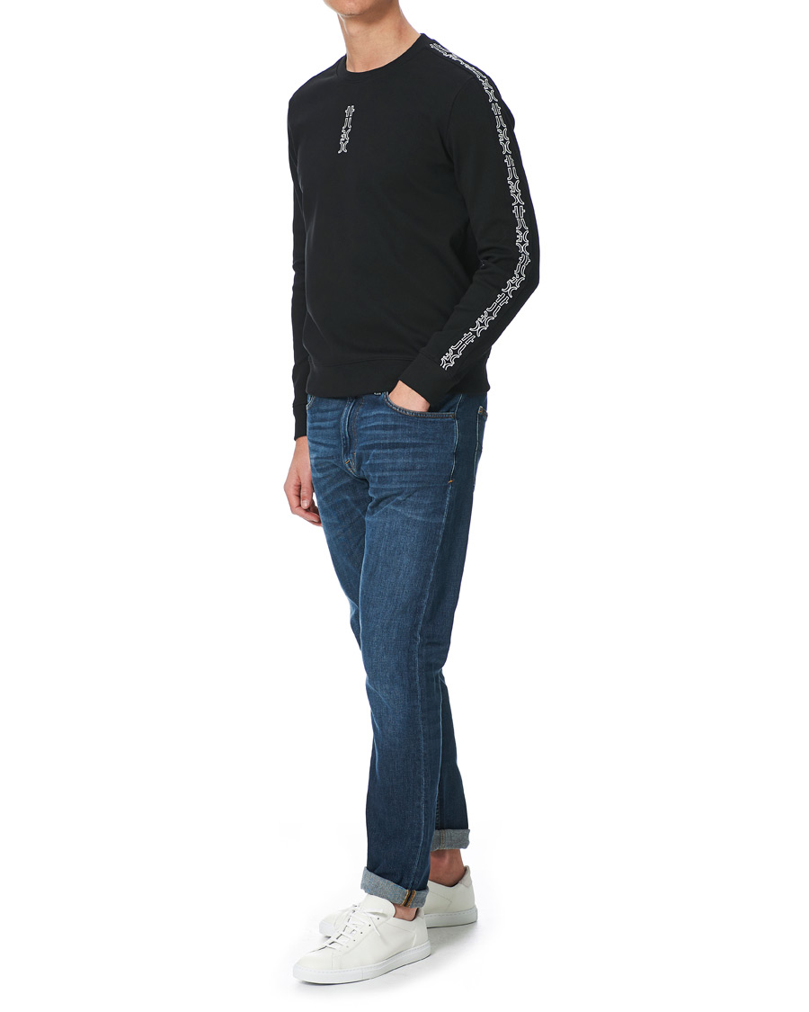 Herre | Trøjer | HUGO | Doby Logo Sweatshirt Black