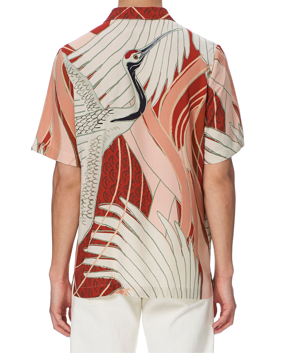 Herre | Skjorter | HUGO | Efab Printed Camp Collar Short Sleeve Shirt Multi