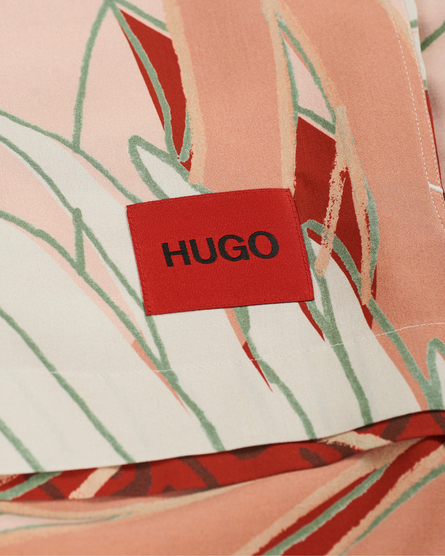 Herre | Skjorter | HUGO | Efab Printed Camp Collar Short Sleeve Shirt Multi