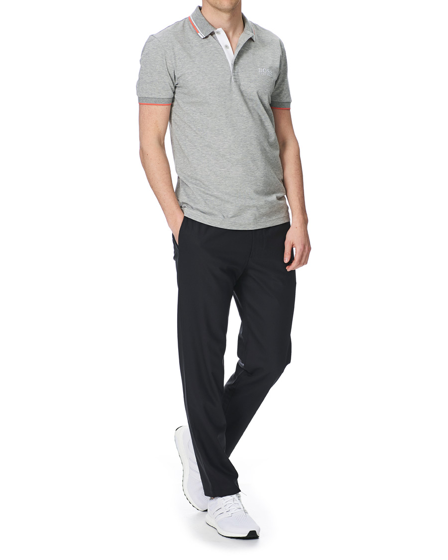 Herre | Polotrøjer | BOSS GREEN | BOSS Athleisure Paddy Pro Polo Medium Grey