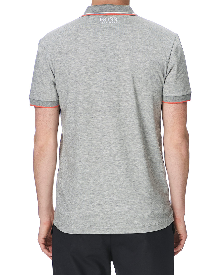 Herre | Polotrøjer | BOSS GREEN | BOSS Athleisure Paddy Pro Polo Medium Grey