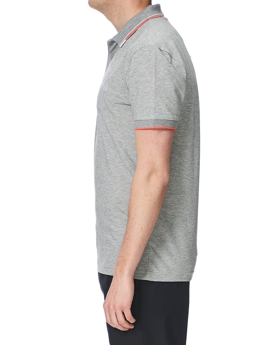 Herre | Polotrøjer | BOSS GREEN | BOSS Athleisure Paddy Pro Polo Medium Grey