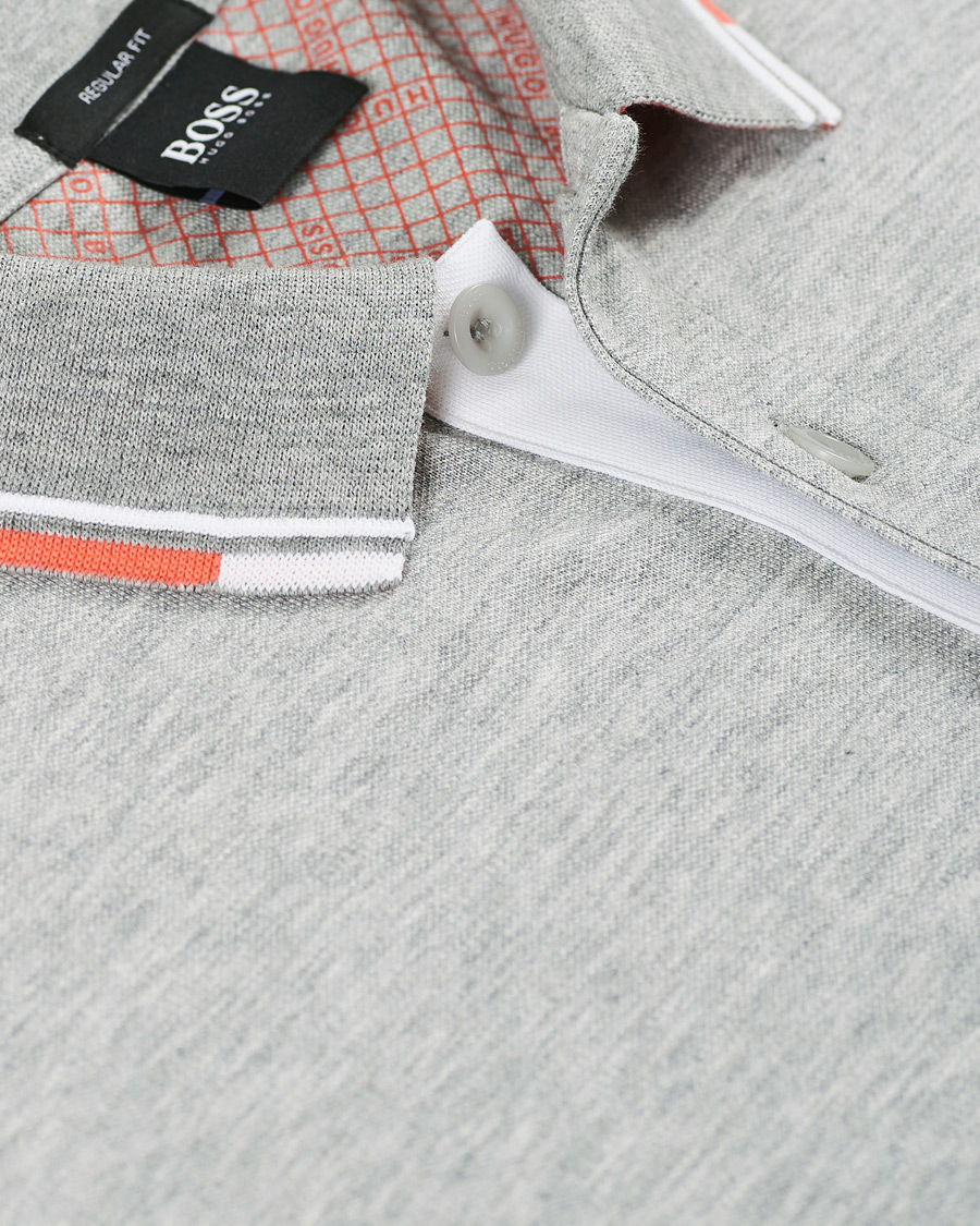 Herre | Polotrøjer | BOSS GREEN | BOSS Athleisure Paddy Pro Polo Medium Grey