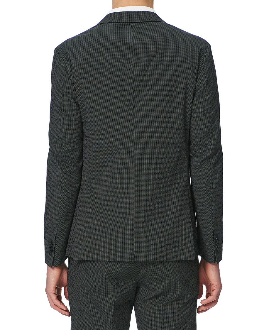 Herre | Blazere & jakker | BOSS BLACK | BOSS Nolvay Seersucker Patch Pocket Blazer Dark Green