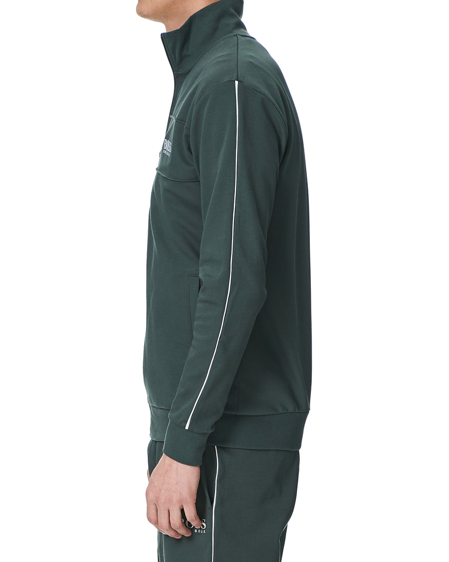 Herre | Trøjer | BOSS BLACK | BOSS Tracksuit Full-Zip Jacket Dark Green