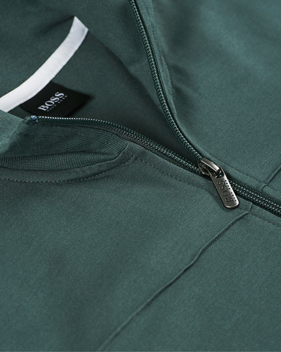 Herre | Trøjer | BOSS BLACK | BOSS Tracksuit Full-Zip Jacket Dark Green