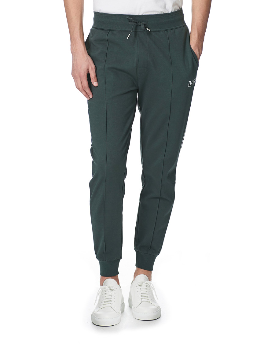 Herre | Bukser | BOSS BLACK | BOSS Tracksuit Sweatpants Dark Green