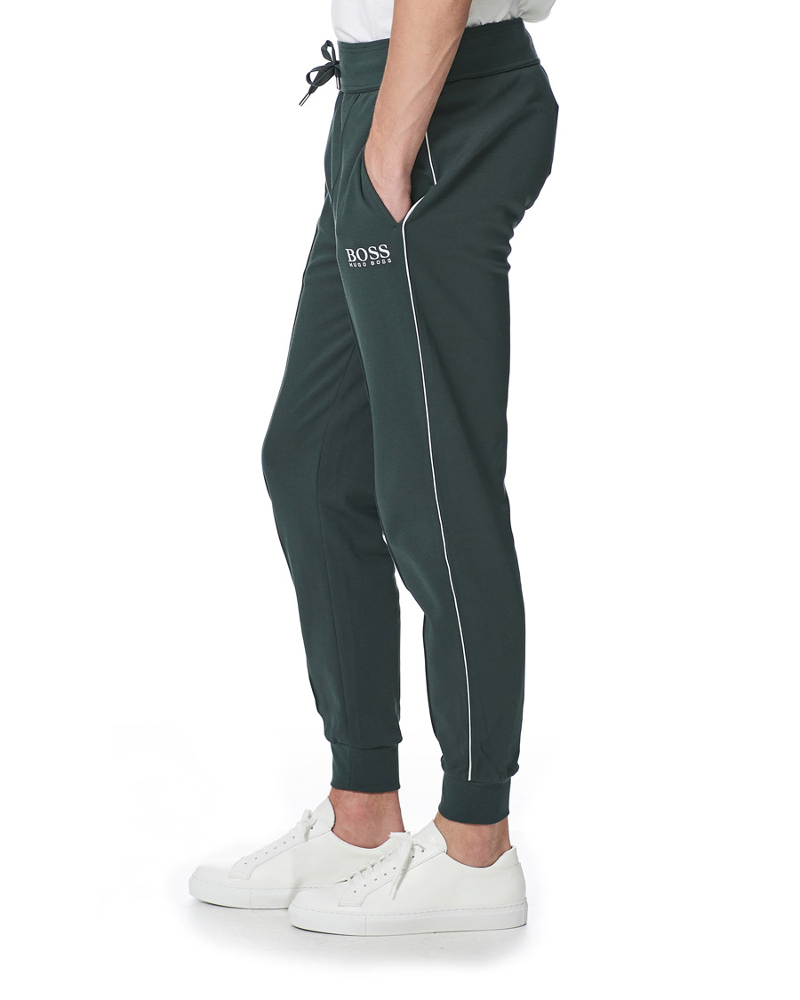 Herre | Bukser | BOSS BLACK | BOSS Tracksuit Sweatpants Dark Green