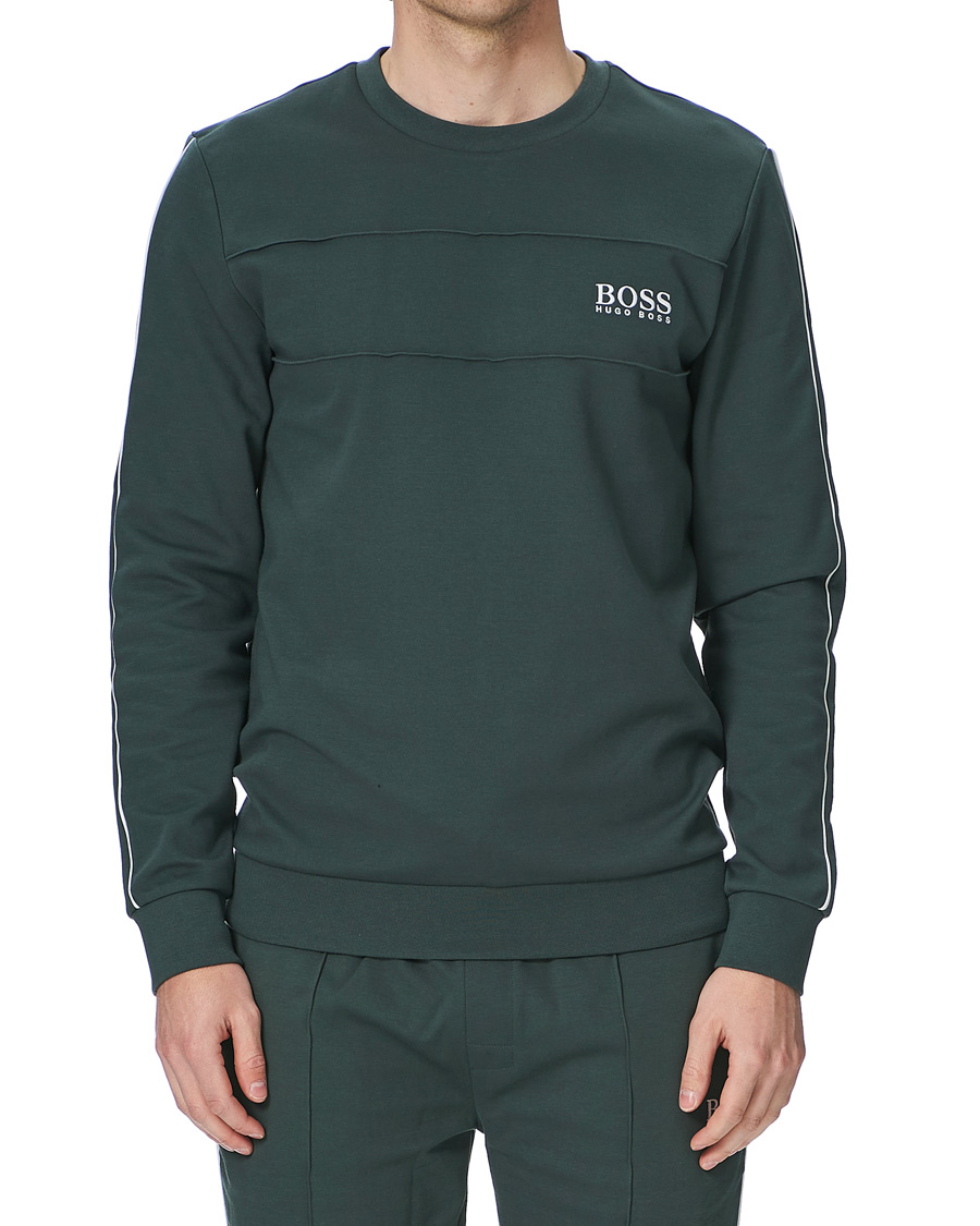 Herre | Trøjer | BOSS BLACK | BOSS Tracksuit Sweatshirt Dark Green