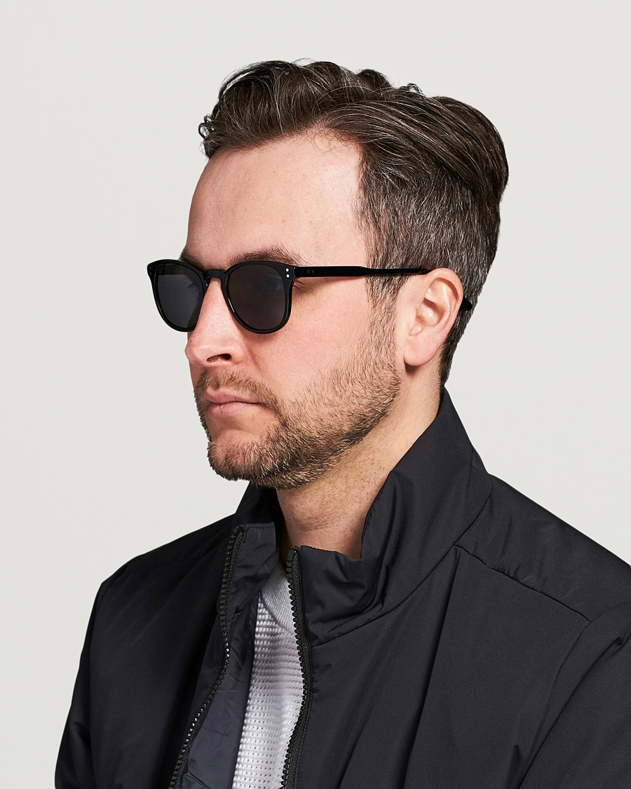 Herre | Nividas Eyewear Vienna Sunglasses Shiny Black | Nividas Eyewear | Vienna Sunglasses Shiny Black