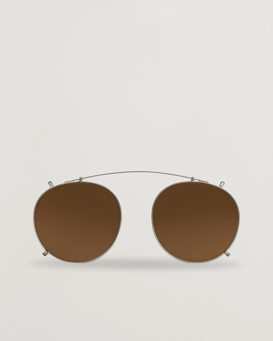 Herre | Solbriller | TBD Eyewear | Clip-ons Silver/Tobacco