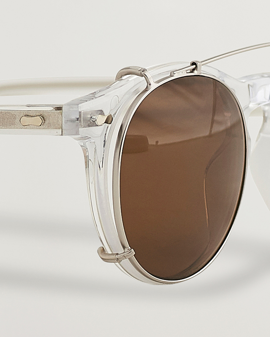 Herre | Assesoarer | TBD Eyewear | Clip-ons Silver/Tobacco