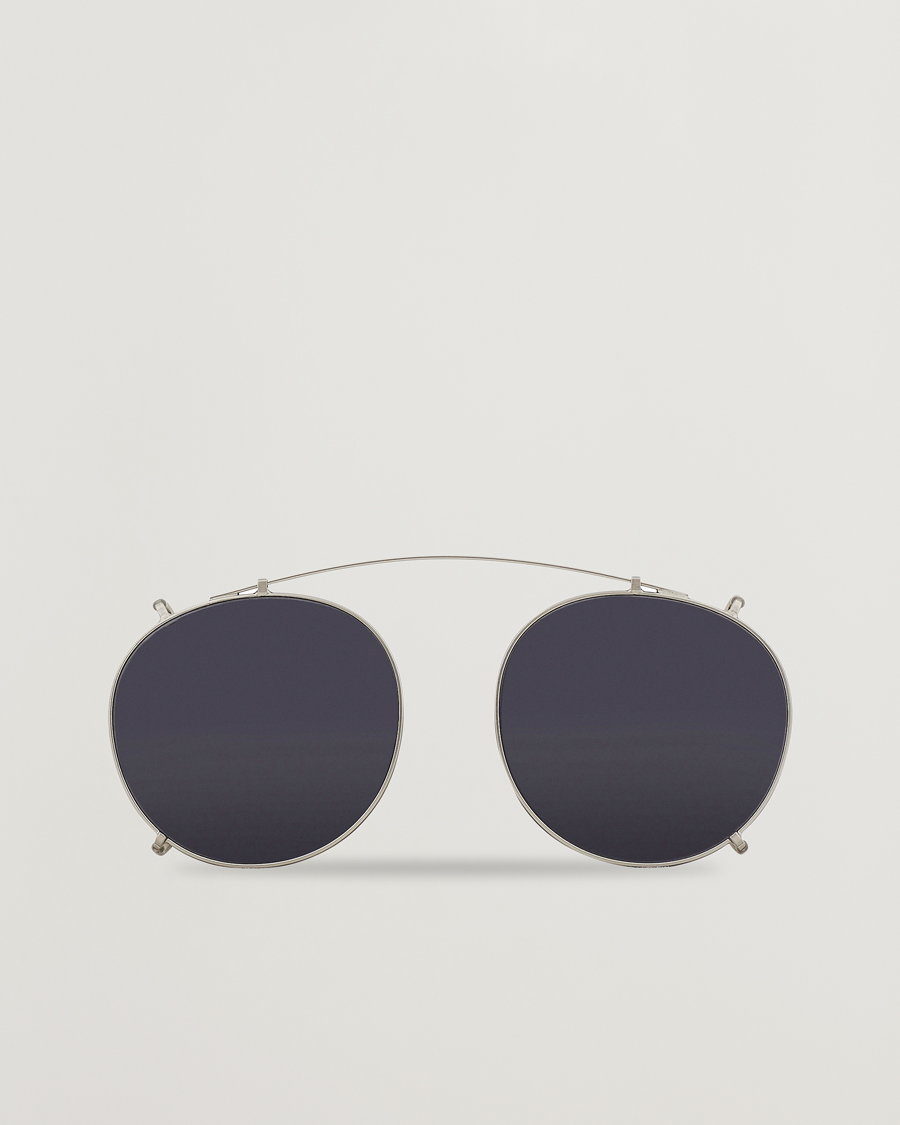 Herre | Solbriller | TBD Eyewear | Clip-ons Silver/Gradient Grey