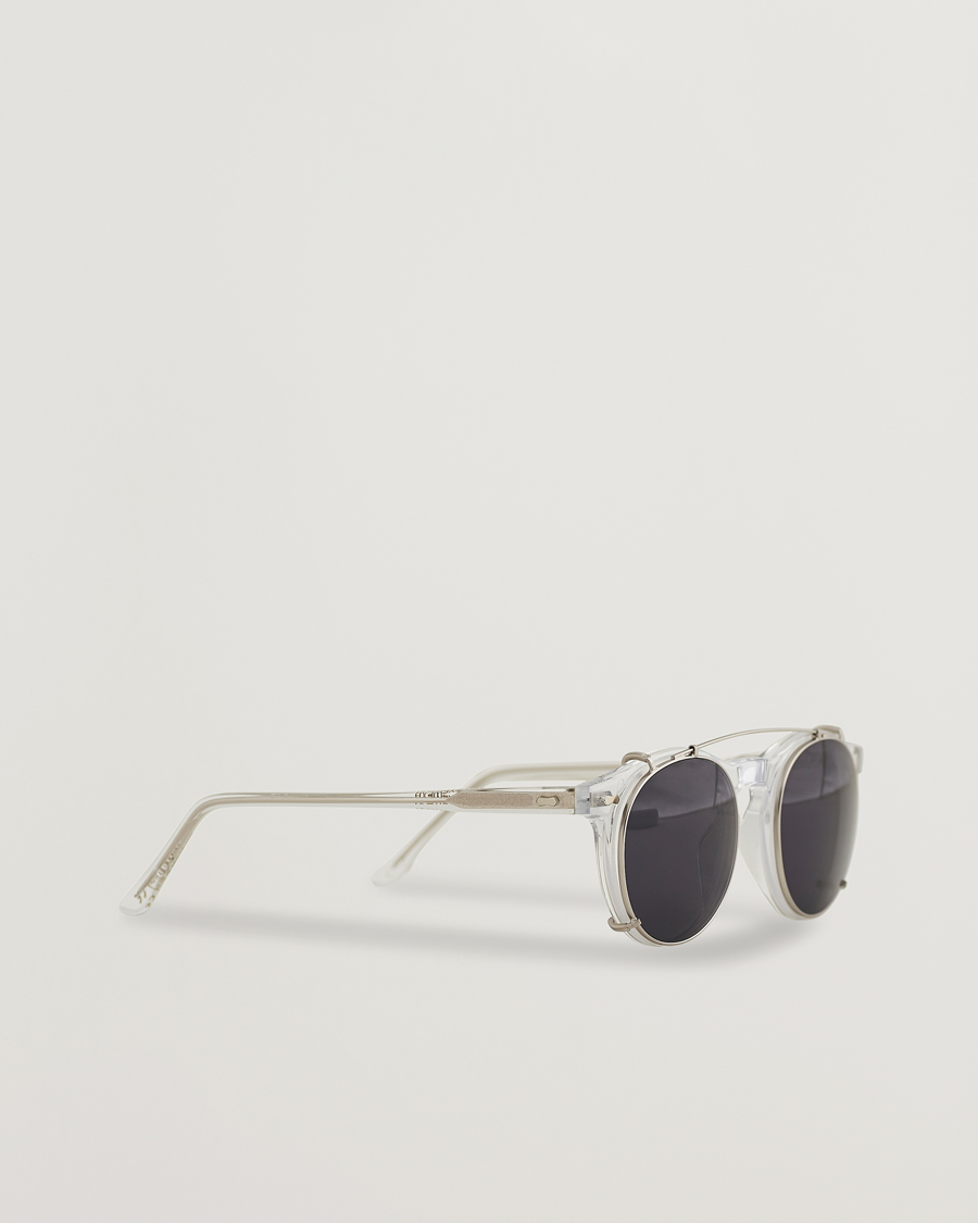 Herre | Solbriller | TBD Eyewear | Clip-ons Silver/Gradient Grey