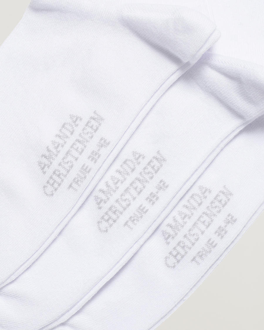 Herre | Undertøj | Amanda Christensen | 3-Pack True Cotton Socks White
