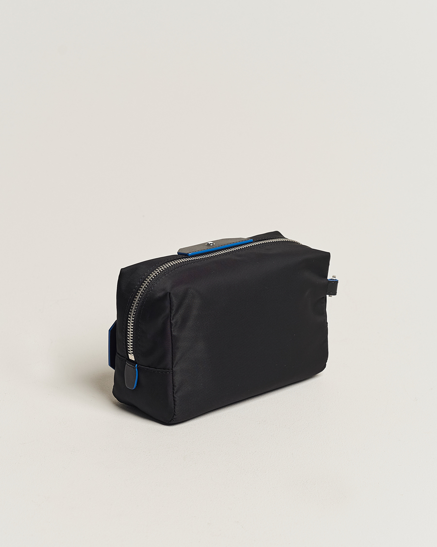 Herre | Toilettasker | Montblanc | Blue Spirit Case Medium Wash Bag Black/Blue