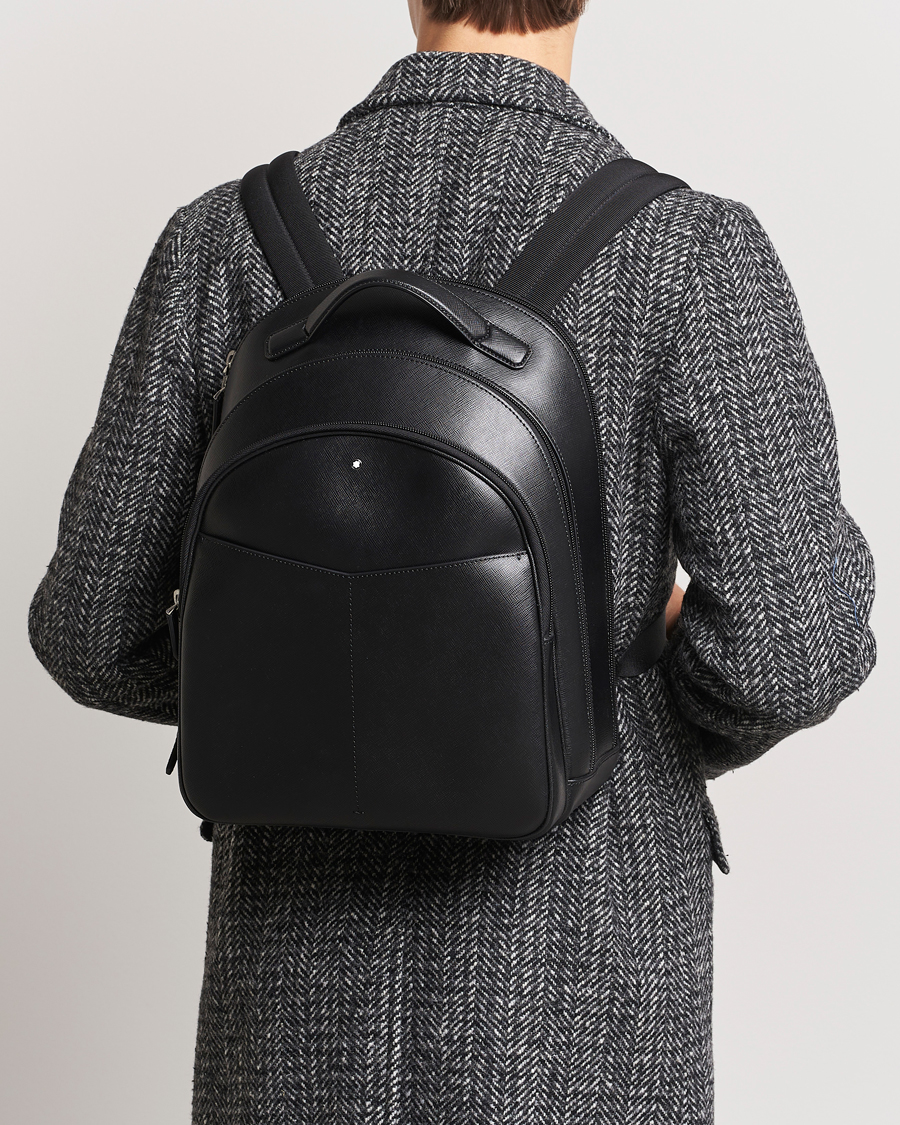Herre |  | Montblanc | Sartorial Backpack Medium 3 Comp Black