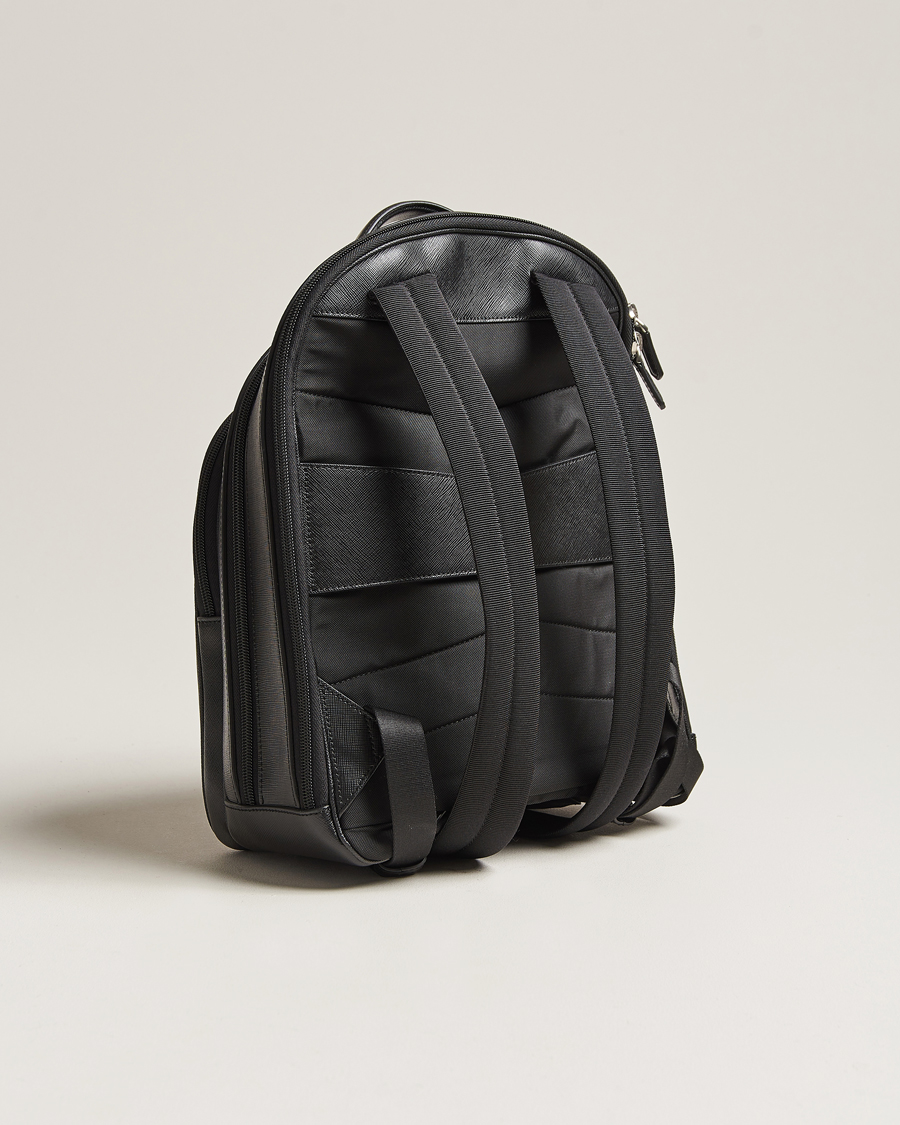 Herre | Montblanc Sartorial Backpack Medium 3 Comp Black | Montblanc | Sartorial Backpack Medium 3 Comp Black