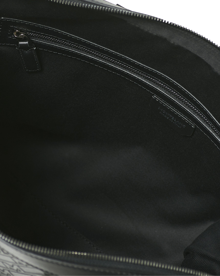 Herre | Montblanc M Gram Slim Document Case Black Leather | Montblanc | M Gram Slim Document Case Black Leather
