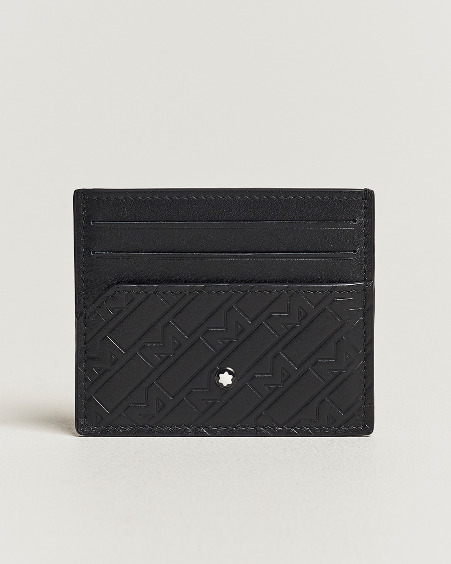 Herre |  | Montblanc | M Gram Card Holder 6cc Black Leather