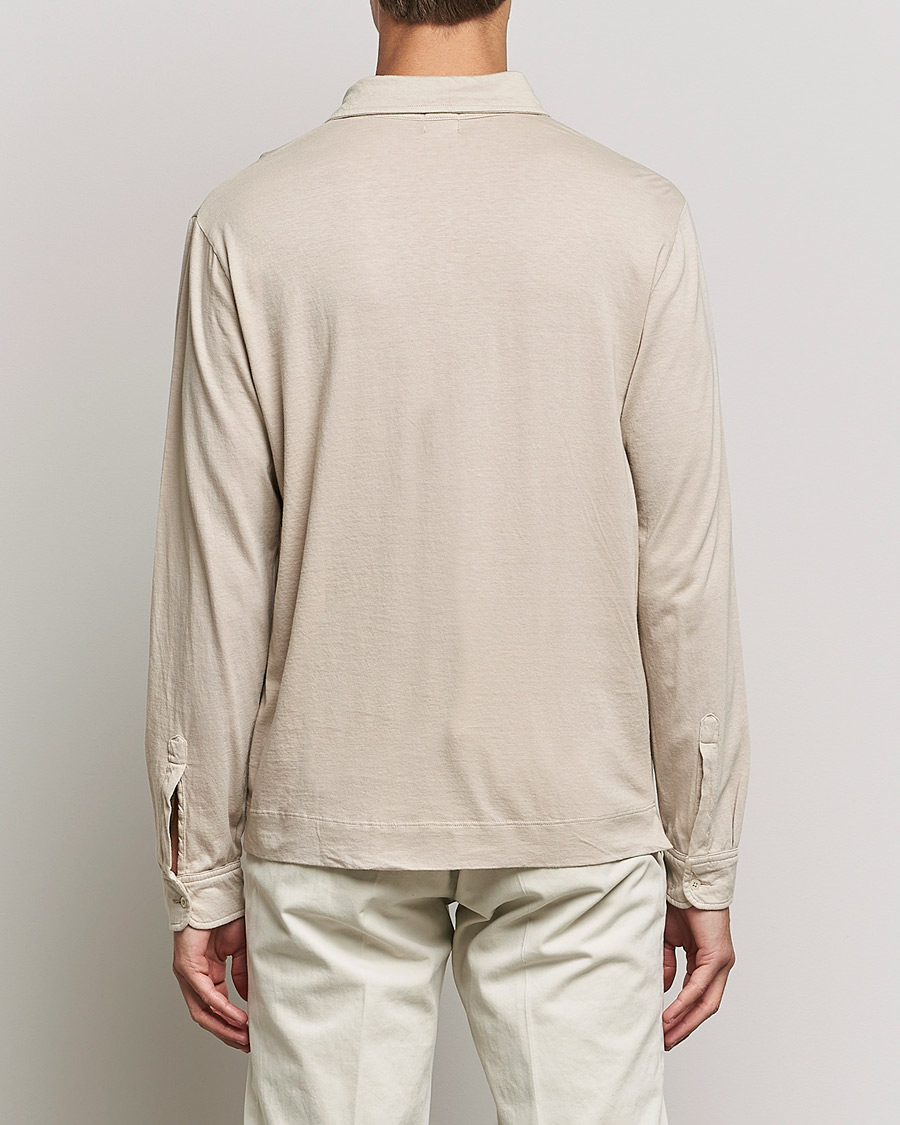 Herre | Trøjer | Massimo Alba | Ischia Cotton/Cashmere Polo Light Beige