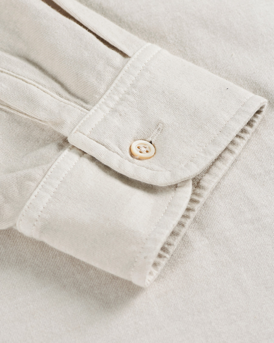Herre | Trøjer | Massimo Alba | Ischia Cotton/Cashmere Polo Light Beige