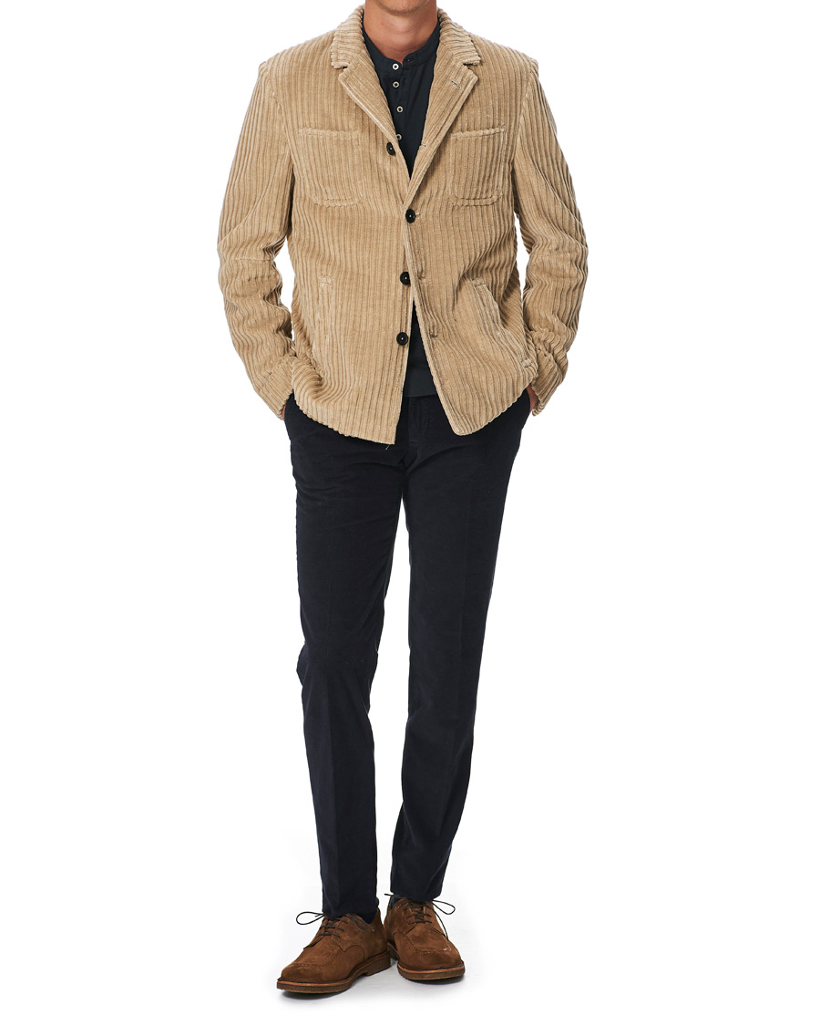 Herre | Blazere & jakker | Massimo Alba | Corduroy Jacket Honey