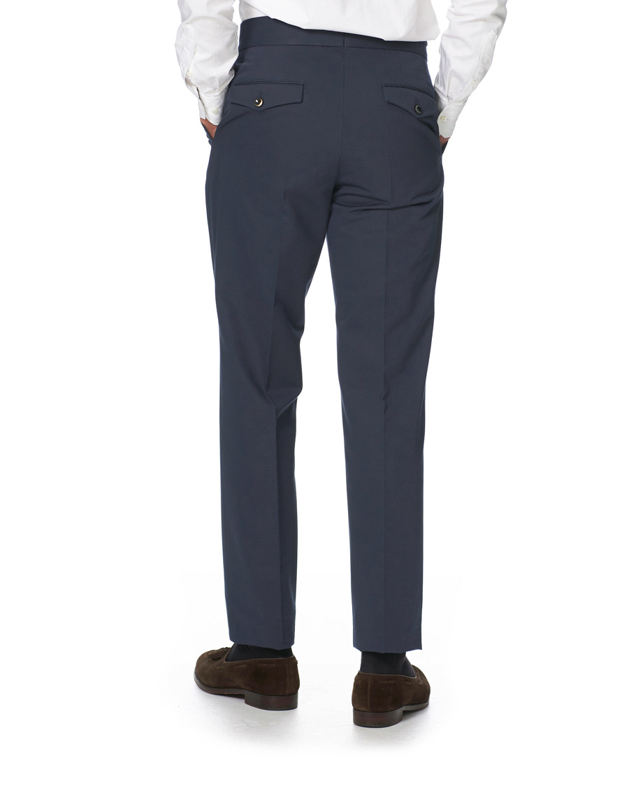 Herre | Bukser | PT01 | Gentleman Fit Gurkha Trousers Navy