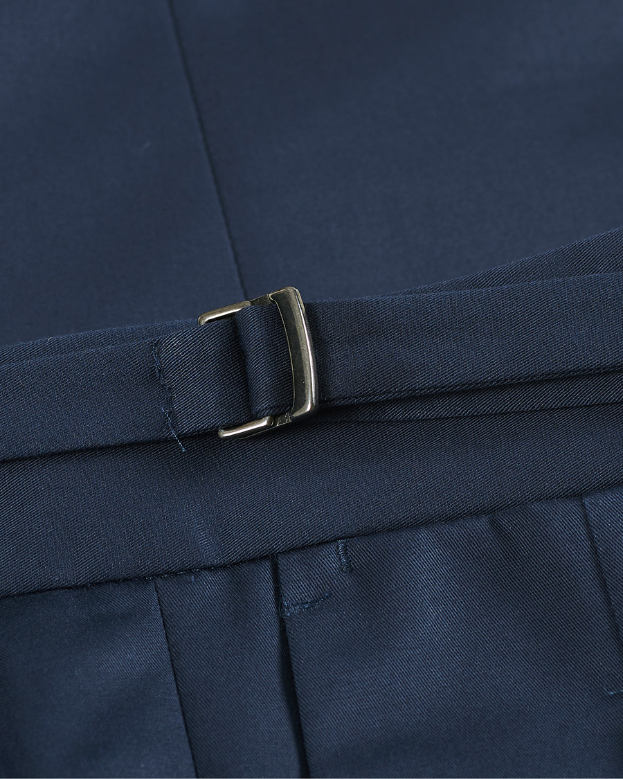Herre | Bukser | PT01 | Gentleman Fit Gurkha Trousers Navy