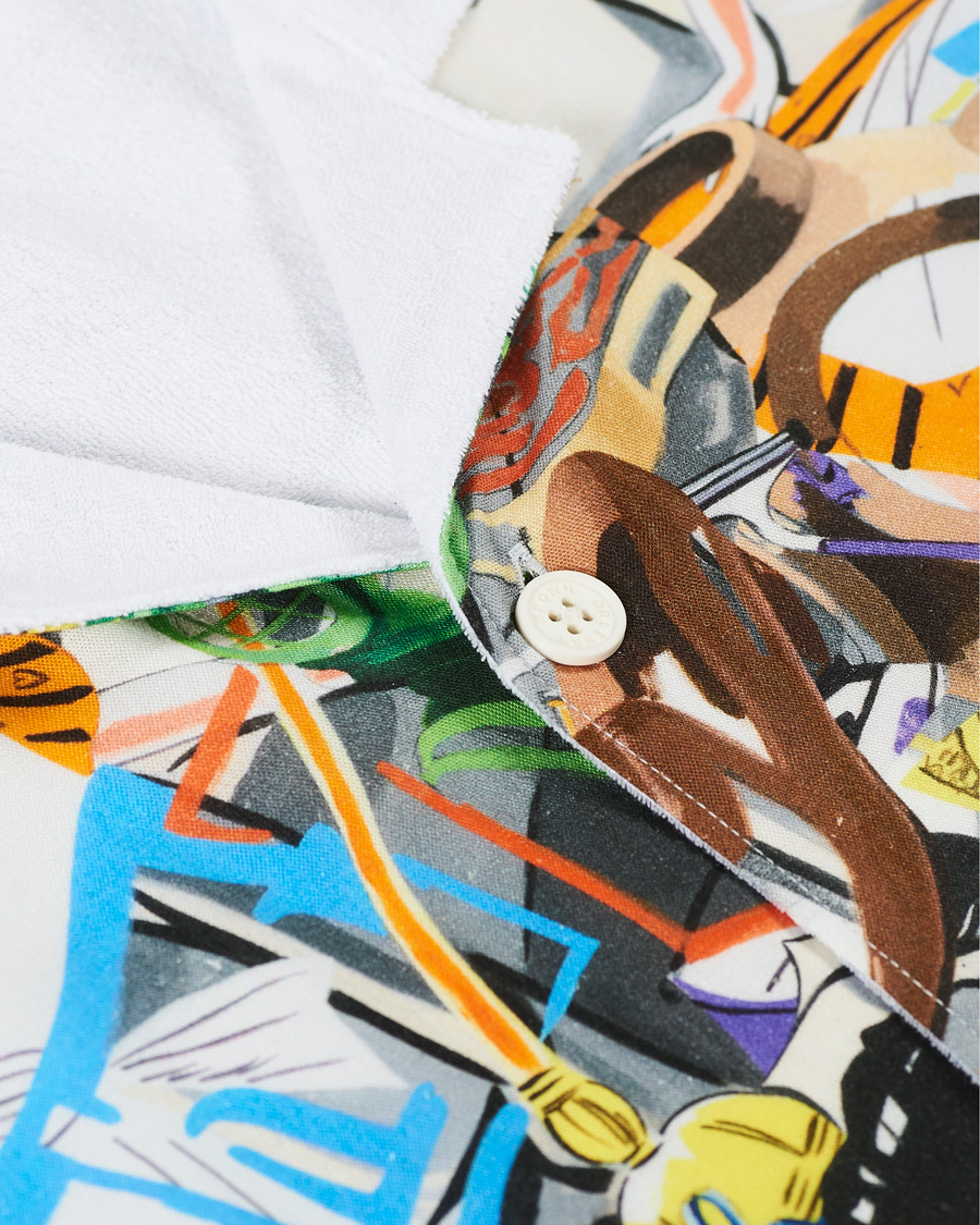 Herre | Polotrøjer | Orlebar Brown | Travis Towelling x David Salle Diving Polo Multi