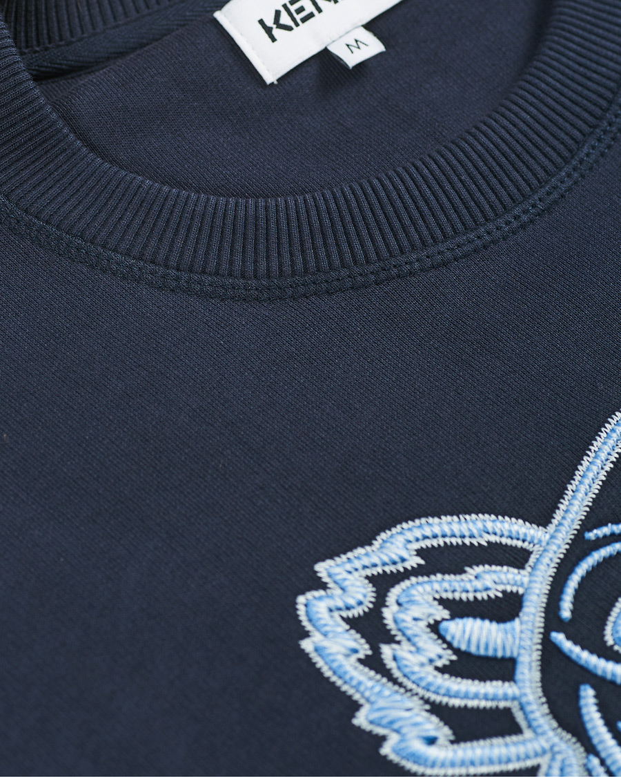 Herre | Trøjer | KENZO | Icon Tiger Sweatshirt Navy