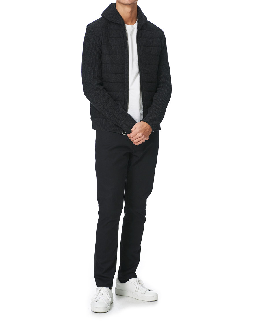 Herre | Trøjer | Polo Ralph Lauren | Knitted Shawl Collar Cardigan Black