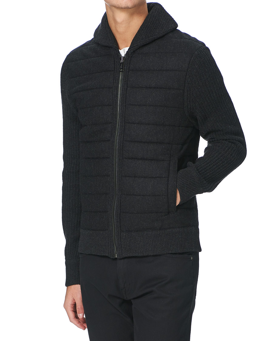 Herre | Trøjer | Polo Ralph Lauren | Knitted Shawl Collar Cardigan Black