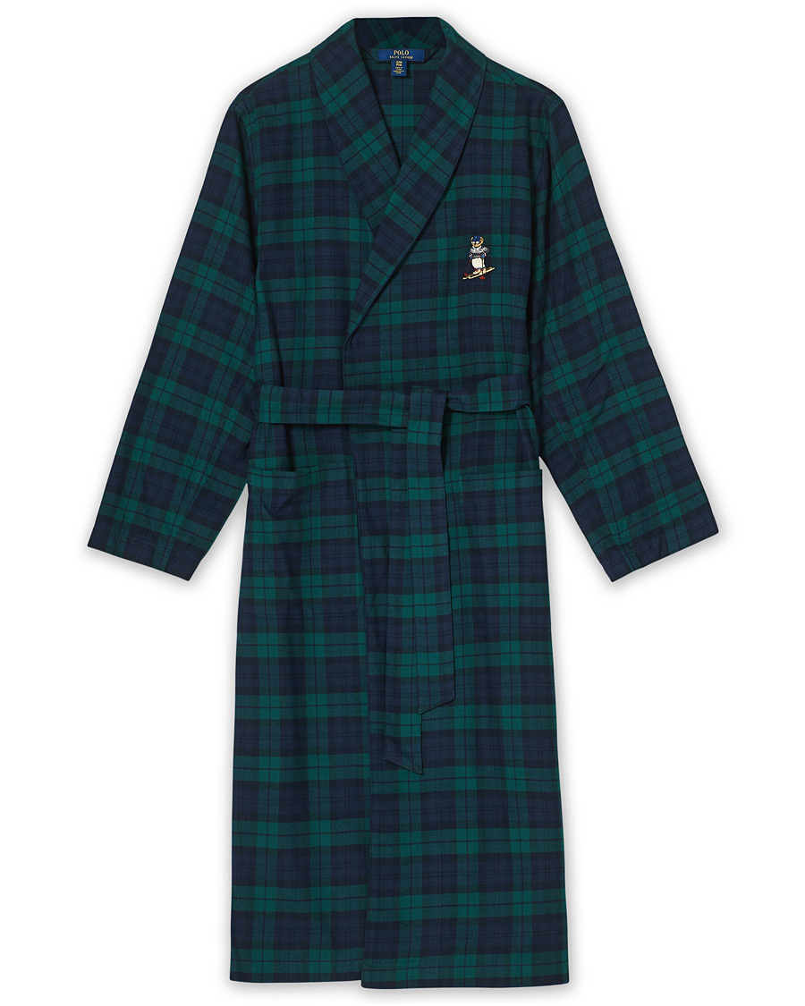Herre | Pyjamas & Morgenkåber | Polo Ralph Lauren | Shawl Bear Robe Blackwatch Plaid
