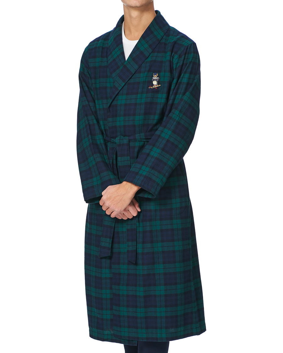 Herre | Pyjamas & Morgenkåber | Polo Ralph Lauren | Shawl Bear Robe Blackwatch Plaid