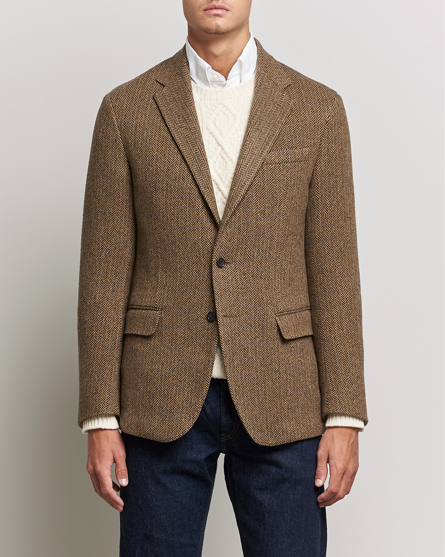 Herre | Blazere & jakker | Polo Ralph Lauren | Herringbone Sportcoat Brown