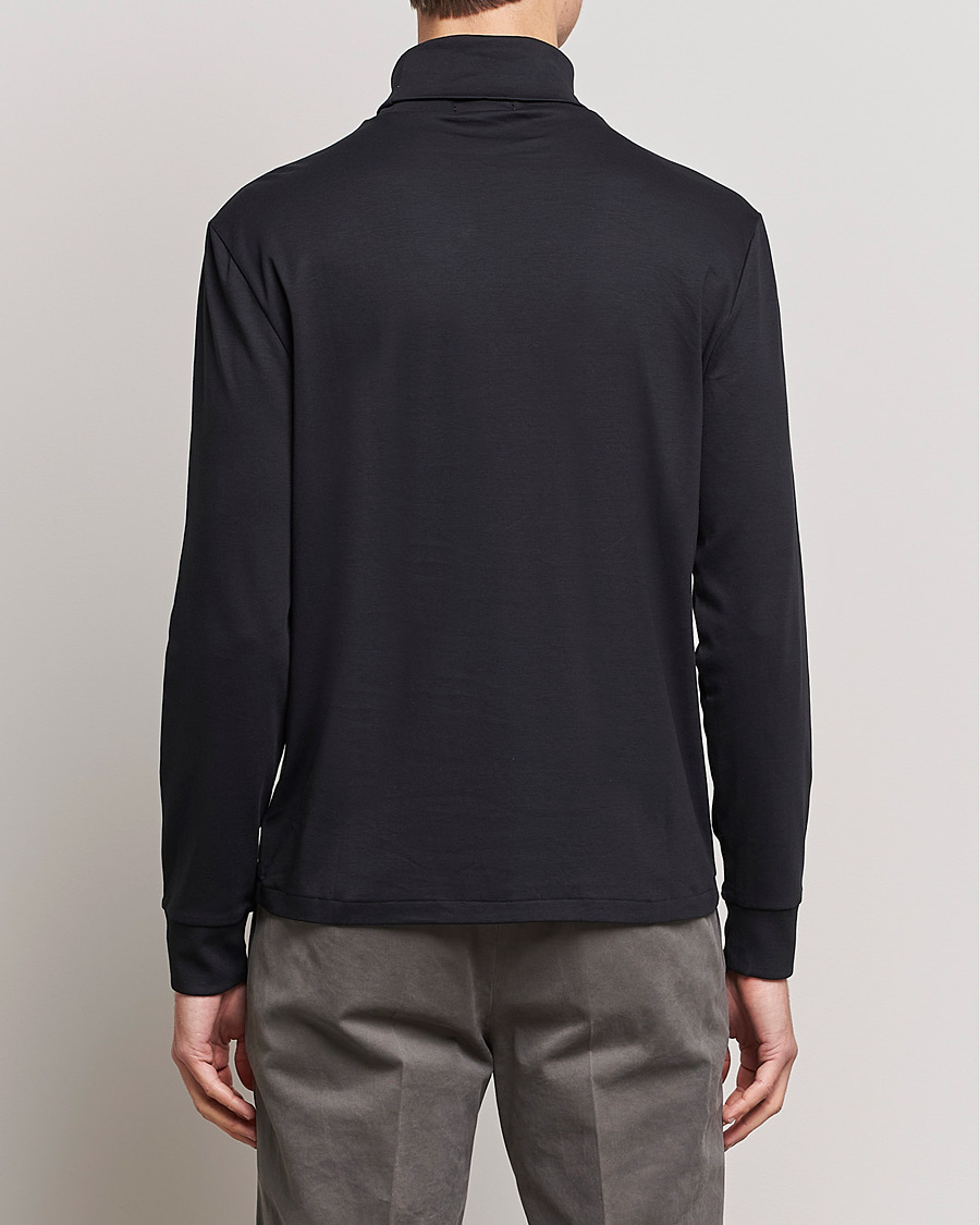 Herre | Trøjer | Polo Ralph Lauren | Luxury Pima Cotton Rollneck Black