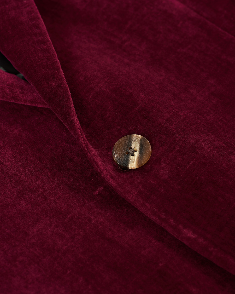 Herre | Blazere & jakker | Etro | Soft Velvet Blazer Bordeaux