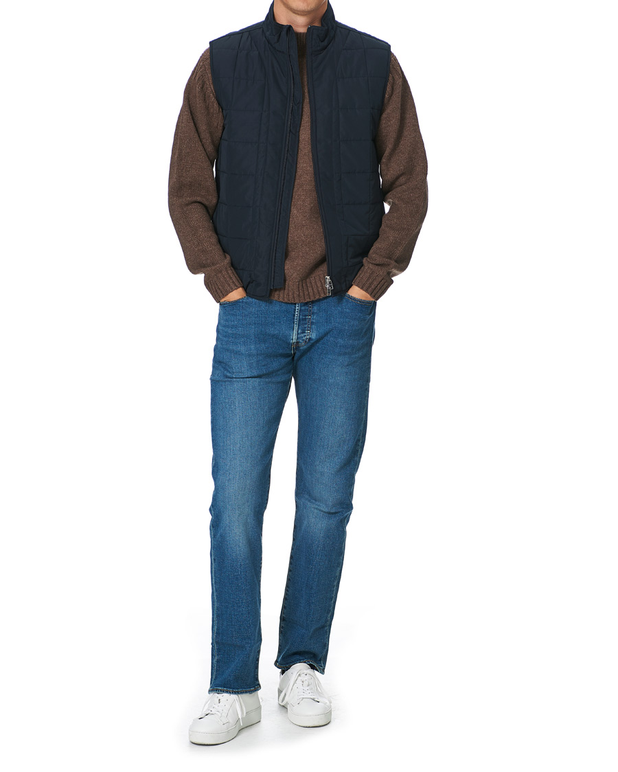 Herre | Jakker | Tiger of Sweden | Vennier Padded Vest Light Ink