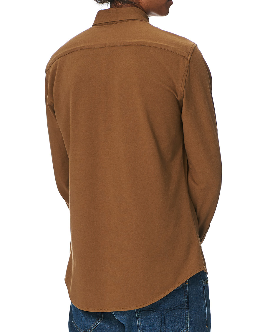 Herre | Skjorter | Tiger of Sweden | Fenald Piquet Shirt Toasted Coconut