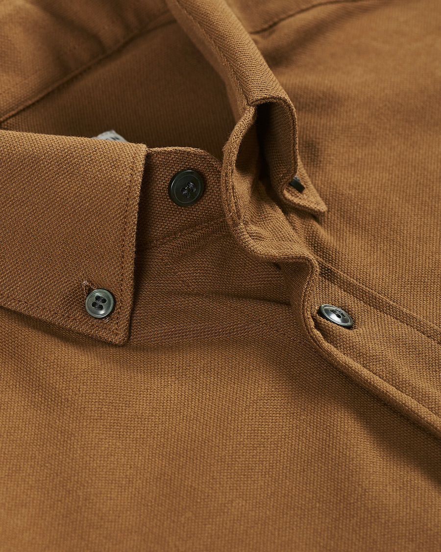 Herre | Skjorter | Tiger of Sweden | Fenald Piquet Shirt Toasted Coconut