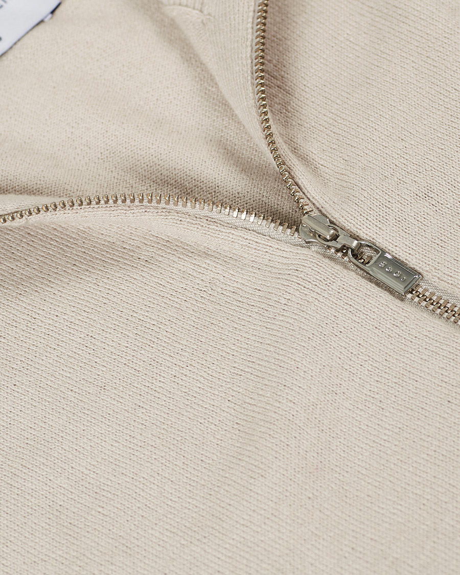 Herre | Trøjer | Tiger of Sweden | Kylen Cotton/Merino Zip Moonbeam
