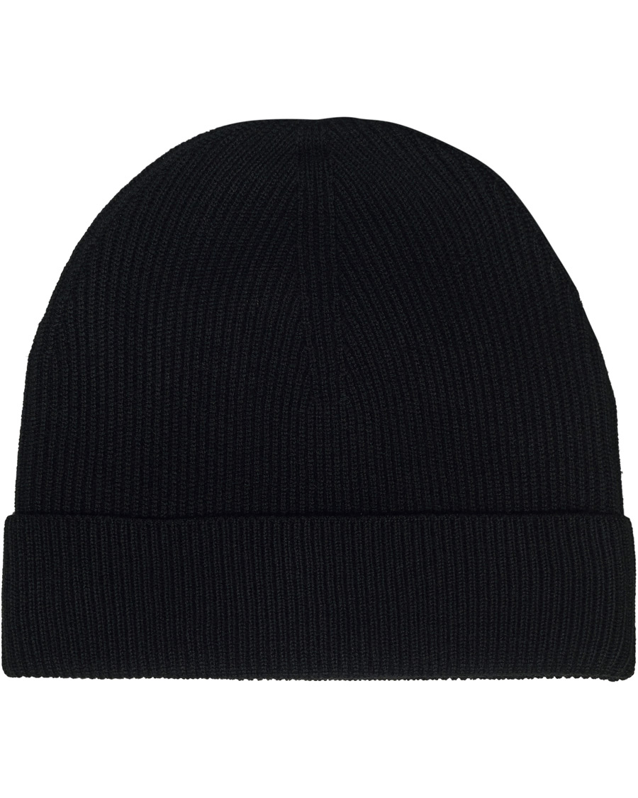 Herre | Tiger of Sweden Hedqvist Wool Beanie Black | Tiger of Sweden | Hedqvist Wool Beanie Black
