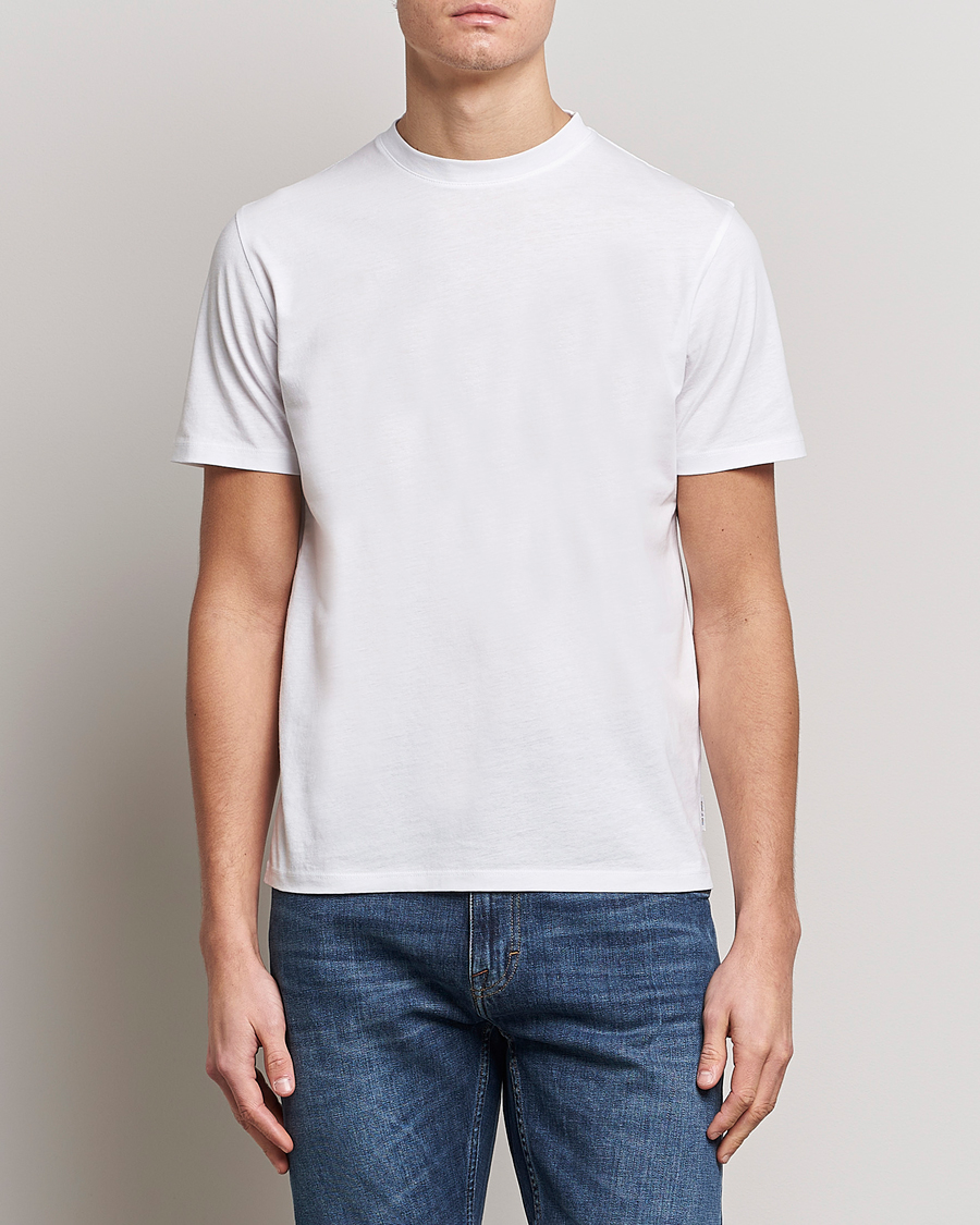 Herre | Tiger of Sweden | Tiger of Sweden | Dillan Cotton Tee Bright White