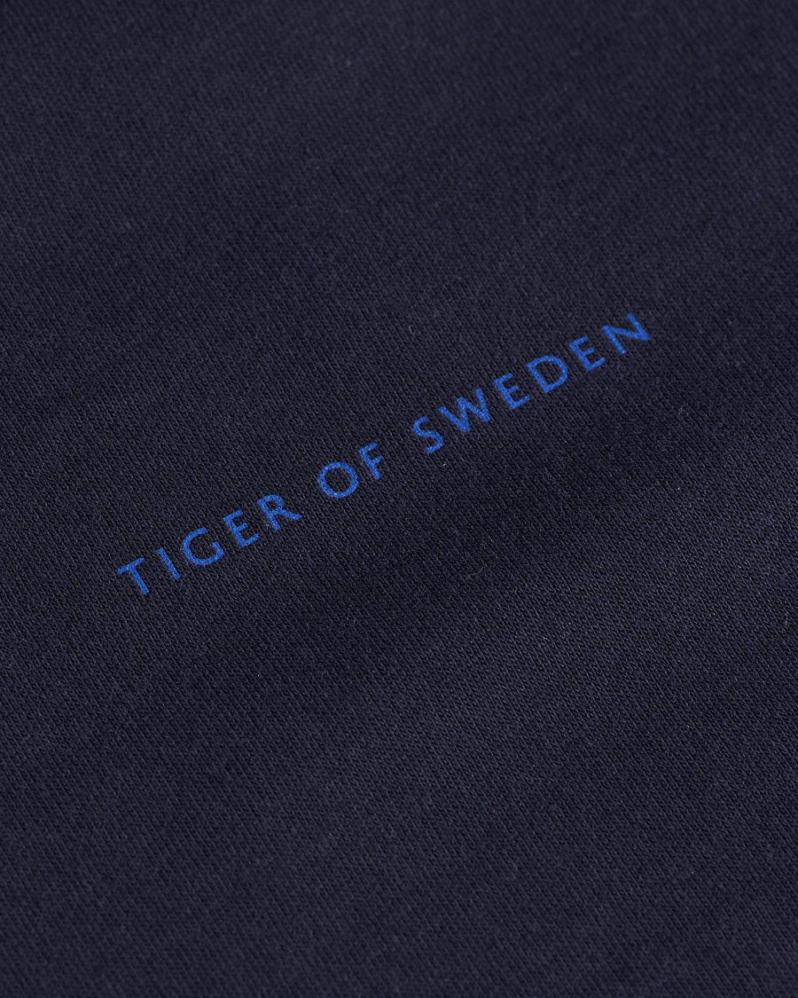Herre | T-Shirts | Tiger of Sweden | Pro Cotton Logo Tee Light Ink