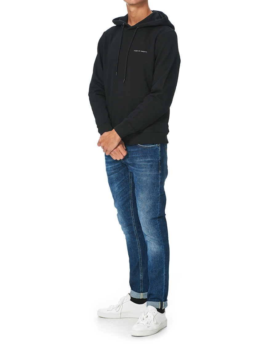Herre | Trøjer | Tiger of Sweden | Dominick Cotton Hoodie Black