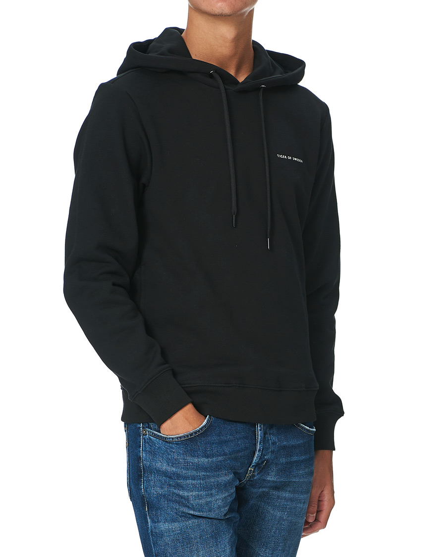 Herre | Trøjer | Tiger of Sweden | Dominick Cotton Hoodie Black