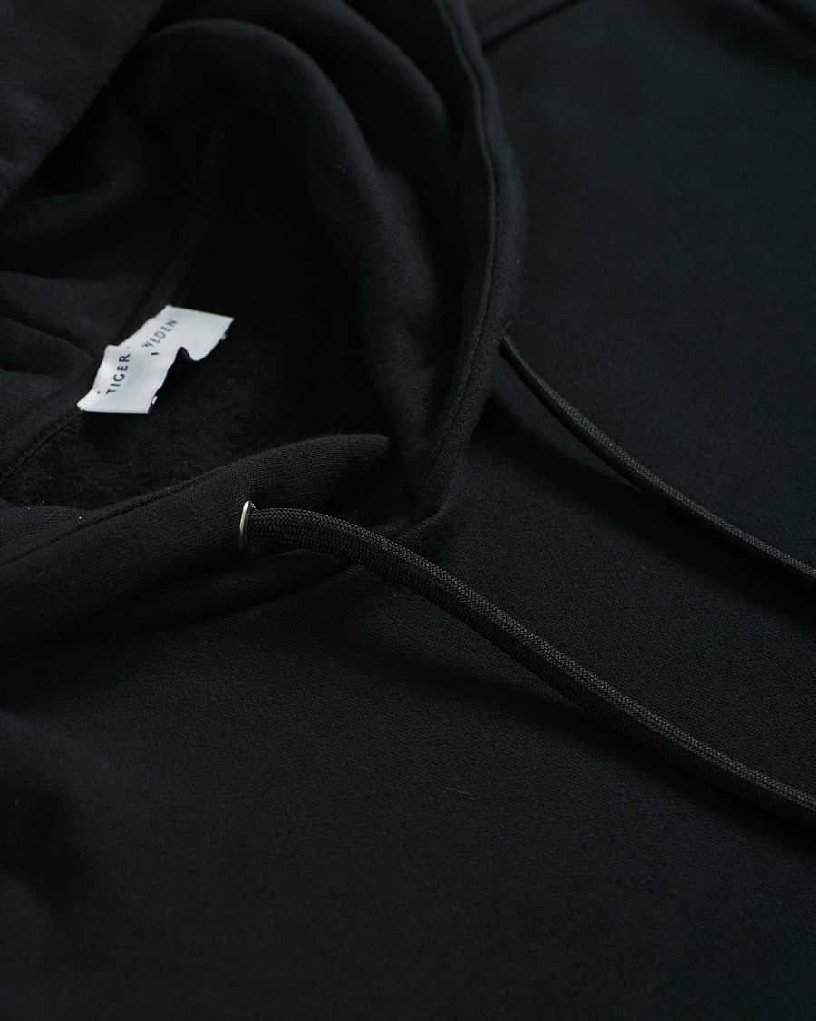 Herre | Trøjer | Tiger of Sweden | Dominick Cotton Hoodie Black