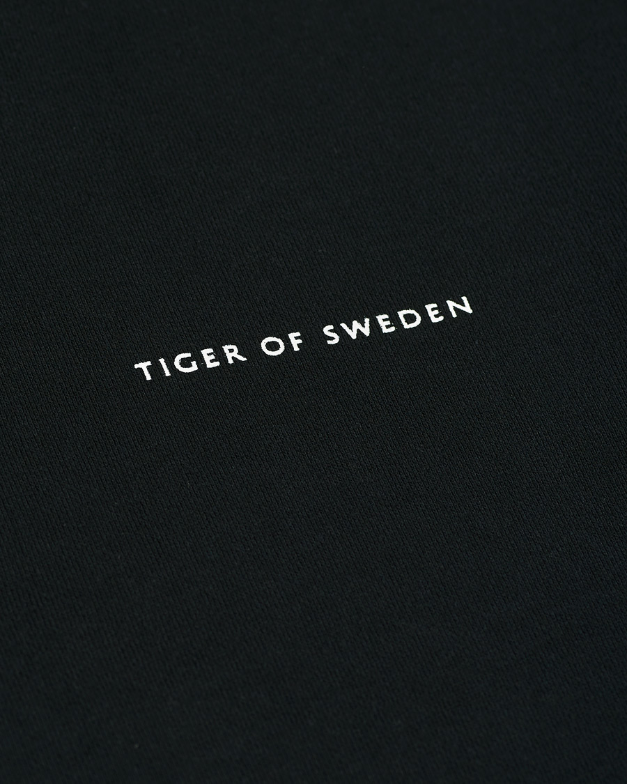 Herre | Trøjer | Tiger of Sweden | Dominick Cotton Hoodie Black